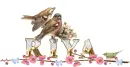 RIYA with Birds...