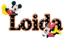 mickey minnie mouse loida