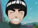 Happy rock lee!