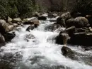 Water on rocks