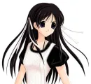 Brunette Anime Girl