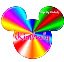 MICKEY HEAD WITH THE NAME KIMBERLY