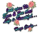 Life is Beautiful: Hugs Cindy