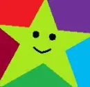 Smiley Rainbow Star
