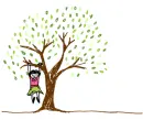 tree and girl