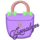 Bag: Purple: Genalyn