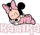 Kanika Sleeping Baby Minnie Mouse
