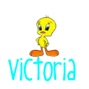 Victoria name tag