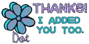 Thanks, I added you too.