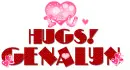 i love you hugs, Genaly nw/ red...