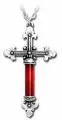 Black Cross Blood Vial