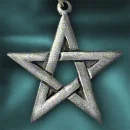 silver pentacle