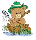 teddy bear fishing aiden