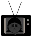 Cartoon on TV