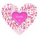 yam loves it-heart