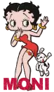 Moni with Betty Boop