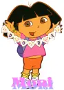 Moni with Dora 