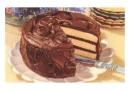 chocolate cake.