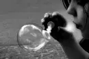 Bubbles, nature, happy