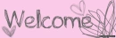 Welcome banner.