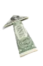 Transparent Money Arrow