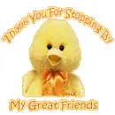 Thank you for stopping by my great friends