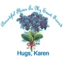 Beautiful Flower,Hugs,Karen