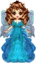 dolls blue angel cute september
