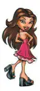 bratz brunette cute 