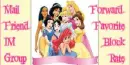 Disney Princess Contact table
