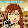 Girl holding cat