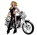 motorcycle girl