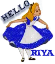 RIYA'S HELLO FROM ALICE