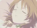 Nagisa sleeping