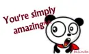 you're simply amazing