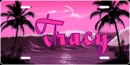 license plate-Tracy