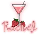 Pink strawberry cocktail- Rachel