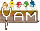 name tag-m&m-Yam