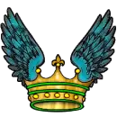 winged crown
