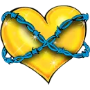 chained heart