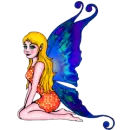 blue winged fairy