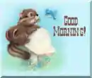 Squirrel good morning