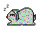 sleeping bunny