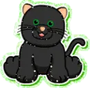 webkinz black cat