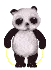 jump roping panda