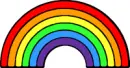 rainbow clipart