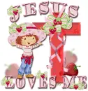 Jesus loves me ... berry much!