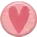 Pink hearth button