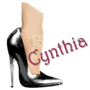 black stiletto shoe