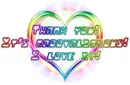 rainbow heart thank you groovalicious